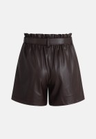zero Shorts Lederoptik mit Bindegürtel | Betty Barclay
