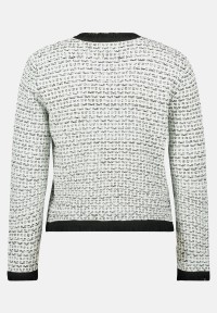 BETTY & CO Strick-Cardigan mit Fransen