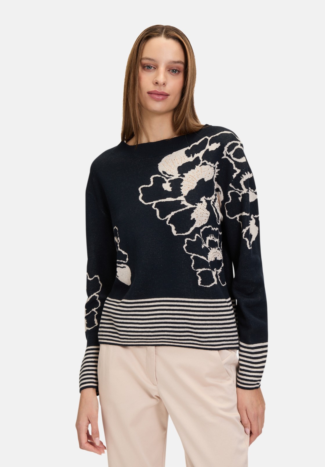 Betty Barclay Feinstrickpullover mit Jacquard