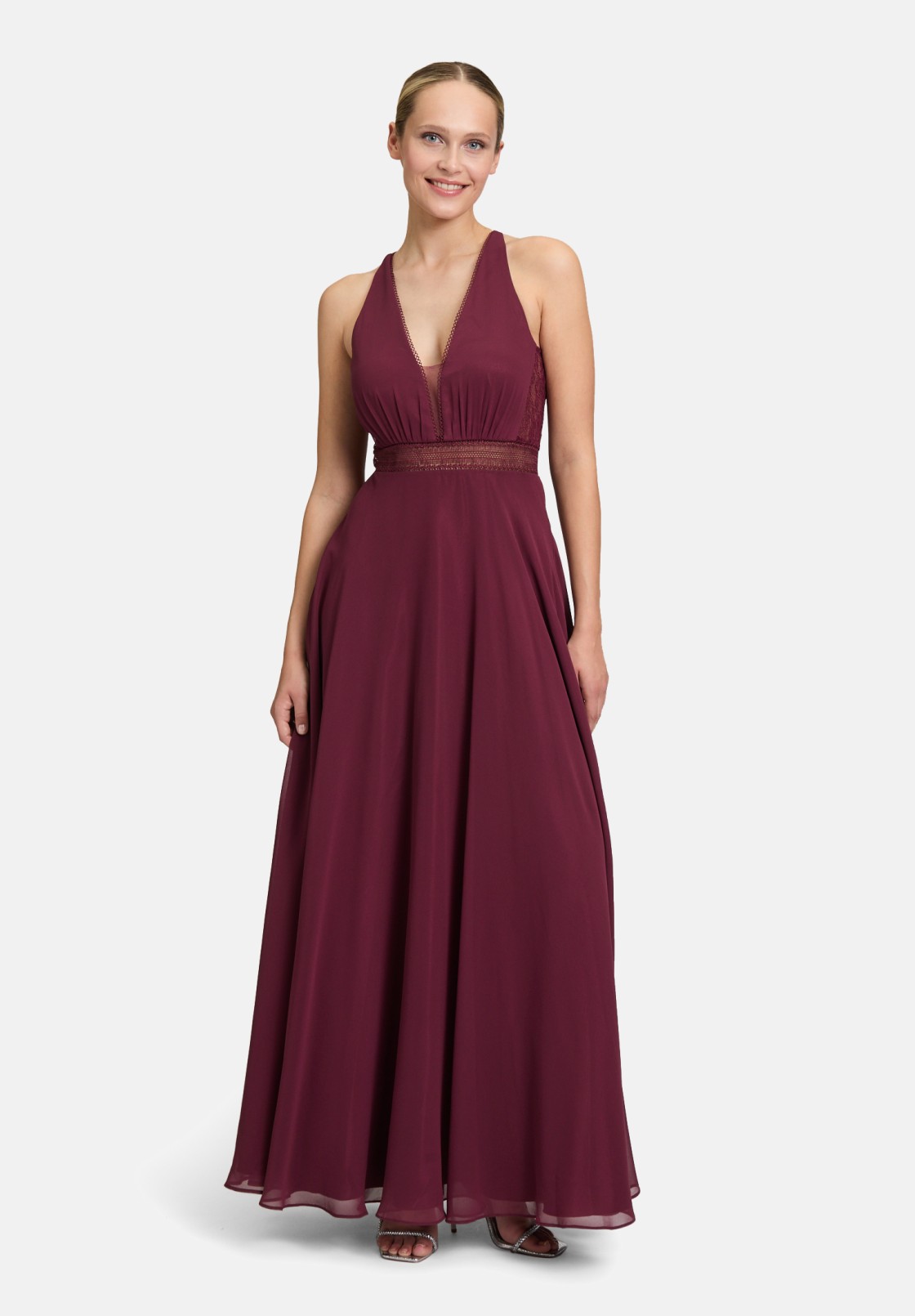 Vera Mont Abendkleid mit Spitze