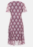 Cartoon Volantkleid mit Rüschen