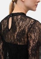 Vera Mont Spitzenshirt langarm