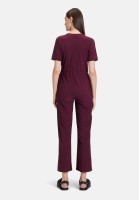 Cartoon Jumpsuit mit Bindegürtel