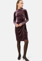 zero Samtkleid mit Raffungen | Betty Barclay