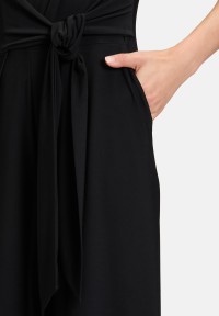 Cartoon Jumpsuit mit Bindegürtel