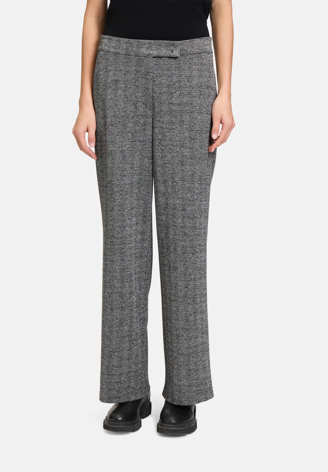 BETTY & CO Stoffhose mit Lurexfaden