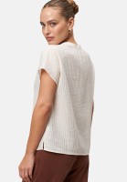 zero Crinkle-Bluse mit V-Ausschnitt | Betty Barclay