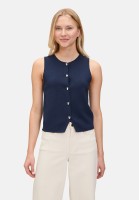 BETTY & CO Strickweste mit Knopfleiste