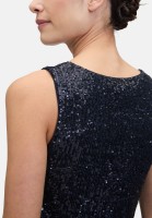 Vera Mont Pailletten-Top ohne Arm