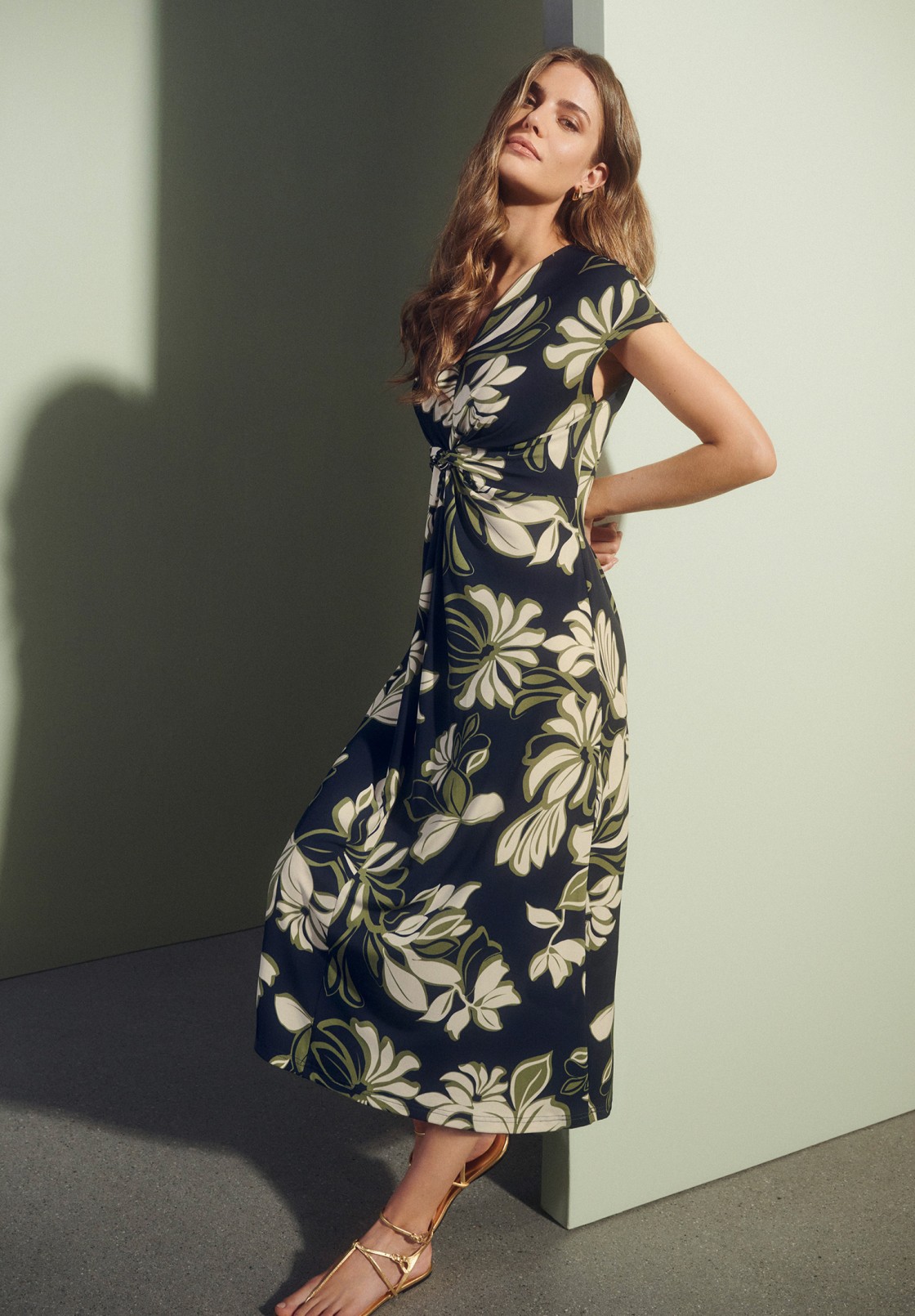 Betty Barclay Midikleid mit Raffung