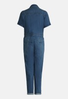 Cartoon Jumpsuit mit Bindegürtel