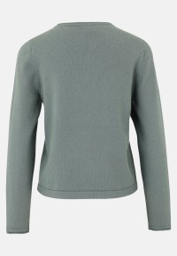 Cartoon Strickpullover mit Rundhalsausschnitt