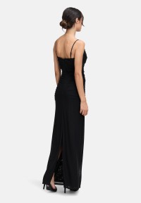 Vera Mont Abendkleid mit Spitzeneinsatz