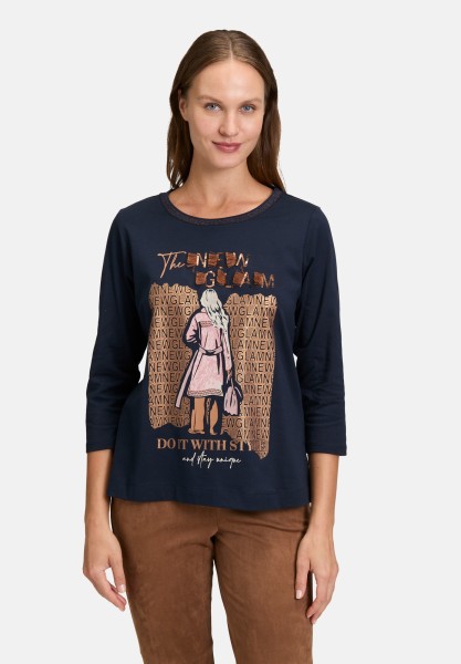 Betty Barclay Basic Shirt mit Rippbündchen