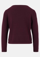 Cartoon Strickpullover mit Rundhalsausschnitt