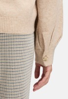 Cartoon Strickpullover mit Rundhalsausschnitt