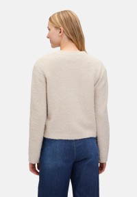 Cartoon Strick-Cardigan mit Knopfleiste