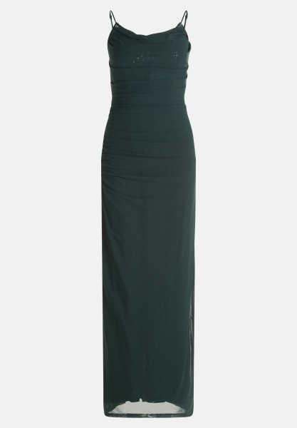 Vera Mont Abendkleid mit Spitzeneinsatz
