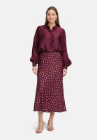 Vera Mont Satin-Bluse mit Kragen
