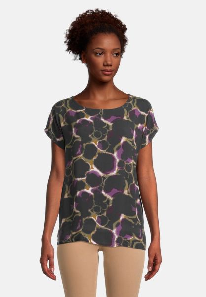 Cartoon Casual-Shirt mit Print