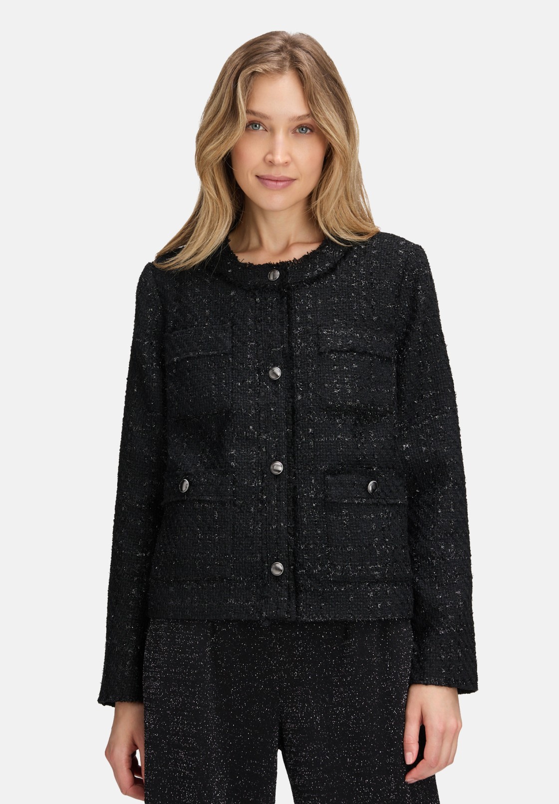 Betty Barclay Blazer-Jacke mit Fransen