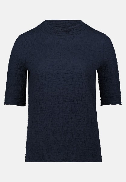 Betty Barclay Strukturshirt mit Stehkragen