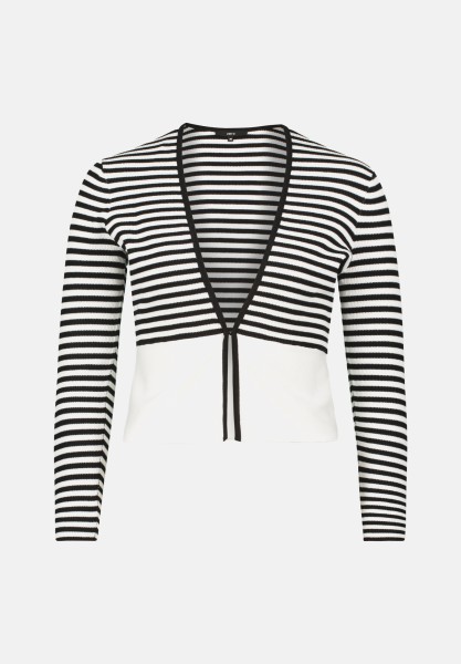 zero Strickjacke mit Streifen | Betty Barclay