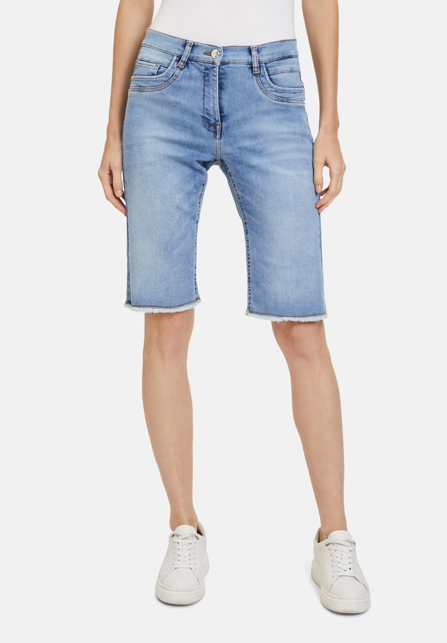 Betty Barclay Jeans-Shorts mit aufgesetzten Taschen