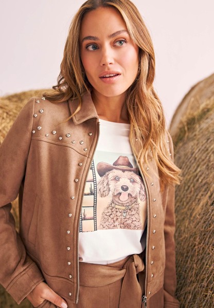 zero T-Shirt mit Hundemotiv | Betty Barclay