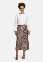 Vera Mont Satinrock mit Leoprint