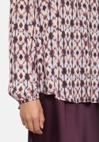 Cartoon Blusenshirt mit Muster
