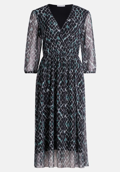 BETTY & CO Mesh-Kleid mit Print