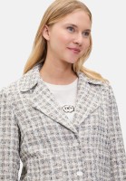 Cartoon Tweedblazer mit aufgesetzten Taschen