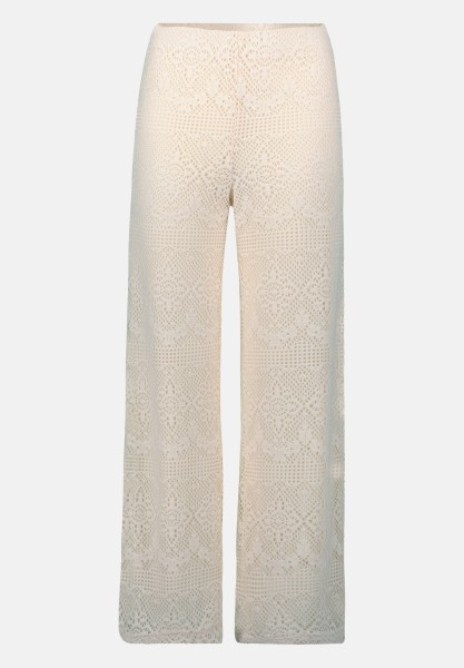 zero Spitzenhose mit weitem Bein 30 Inch | Betty Barclay