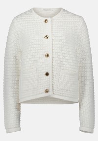 BETTY & CO Strick-Cardigan mit Knopfleiste
