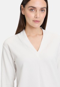 BETTY & CO Casual-Shirt mit V-Ausschnitt