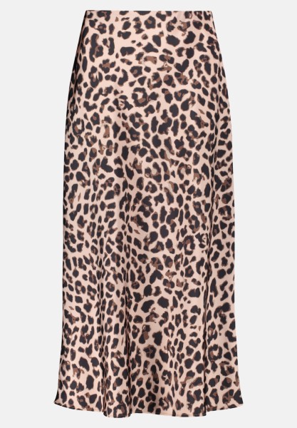 Vera Mont Satinrock mit Leoprint