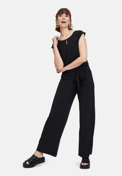 Cartoon Jumpsuit mit Gürtel