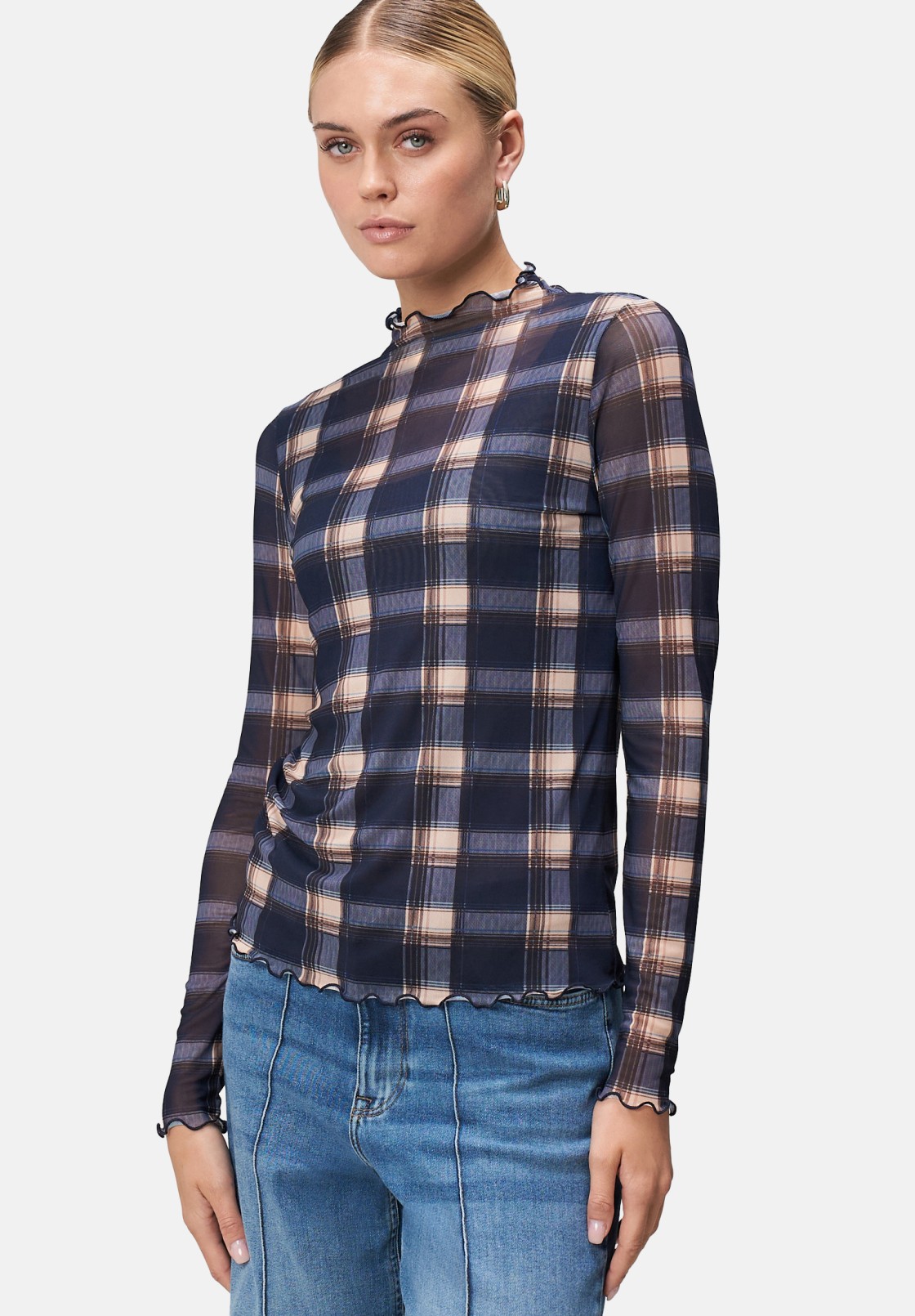 zero Mesh Langarmshirt mit Druck | Betty Barclay