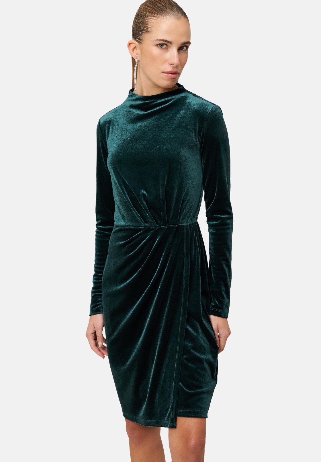 zero Samtkleid mit Raffungen | Betty Barclay
