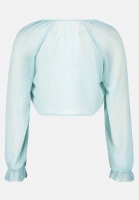 Vera Mont Bolero-Jacke mit gekräuseltem Ausschnitt