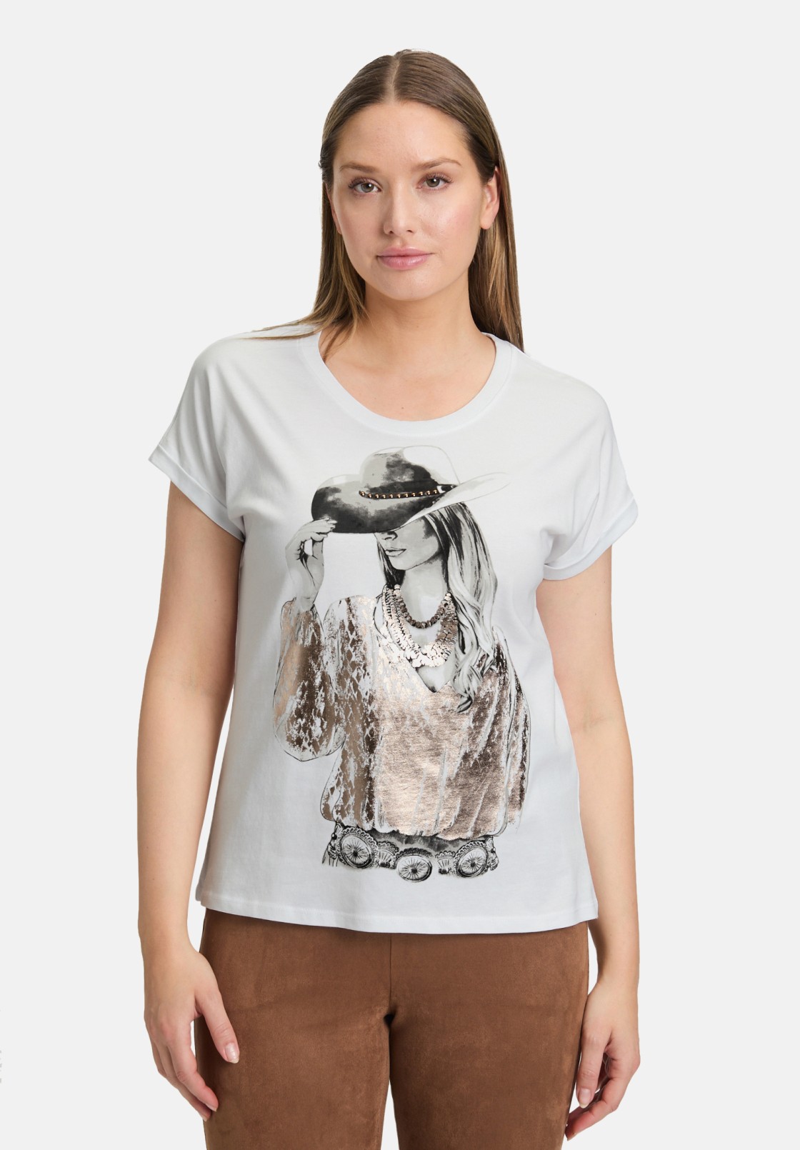 Betty Barclay Casual-Shirt mit Ärmelaufschlag
