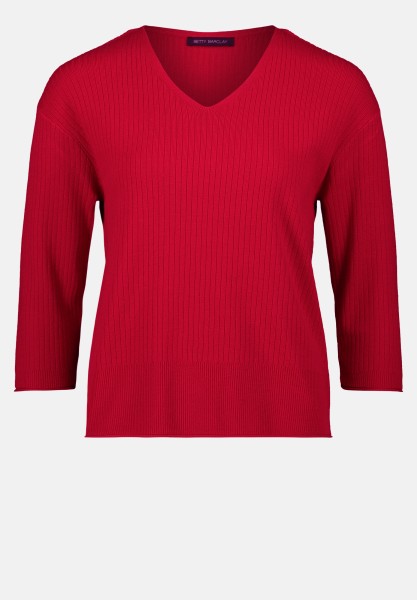 Betty Barclay Feinstrickpullover mit V-Ausschnitt