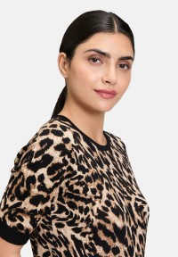 Betty Barclay Feinstrickpullover mit Animalprint