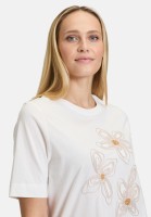 Cartoon Baumwollshirt mit Rundhalsausschnitt