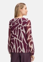 BETTY & CO Mesh-Shirt mit Gummizug