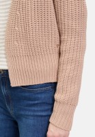 BETTY & CO Grobstrickjacke ohne Verschluss