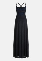 Vera Mont Abendkleid mit Wasserfallausschnitt