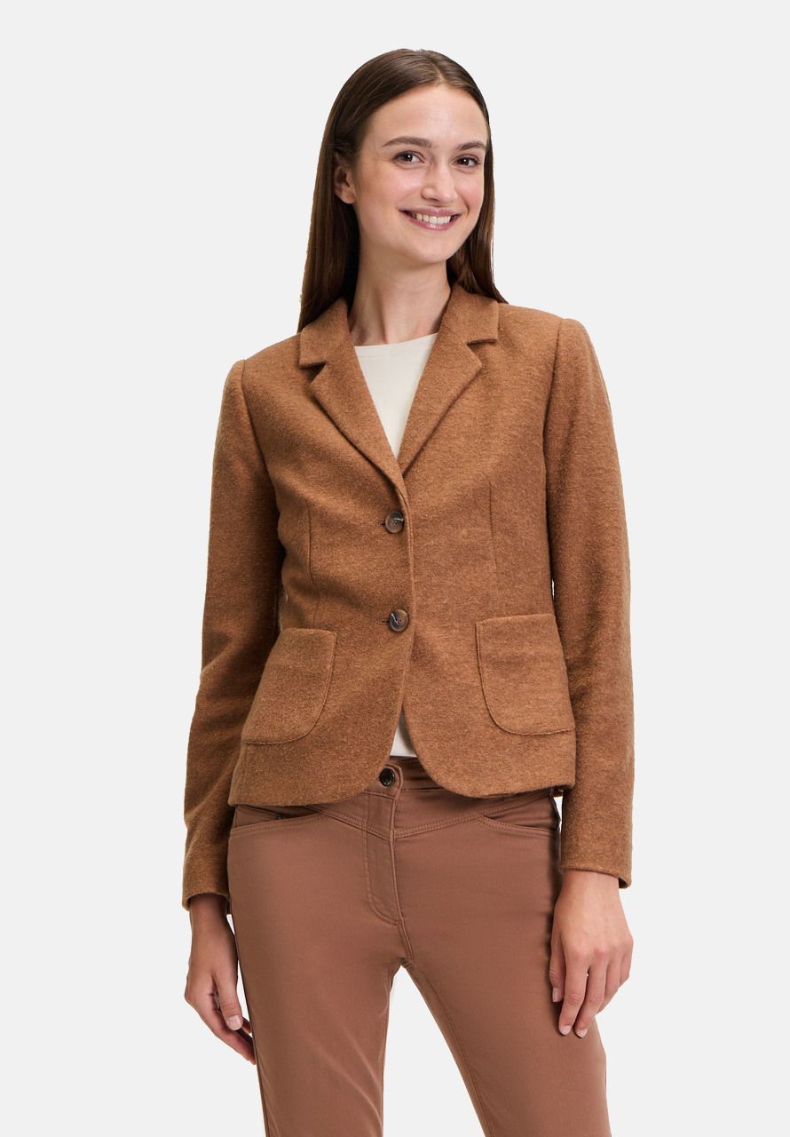 Betty Barclay Wollblazer mit aufgesetzten Taschen