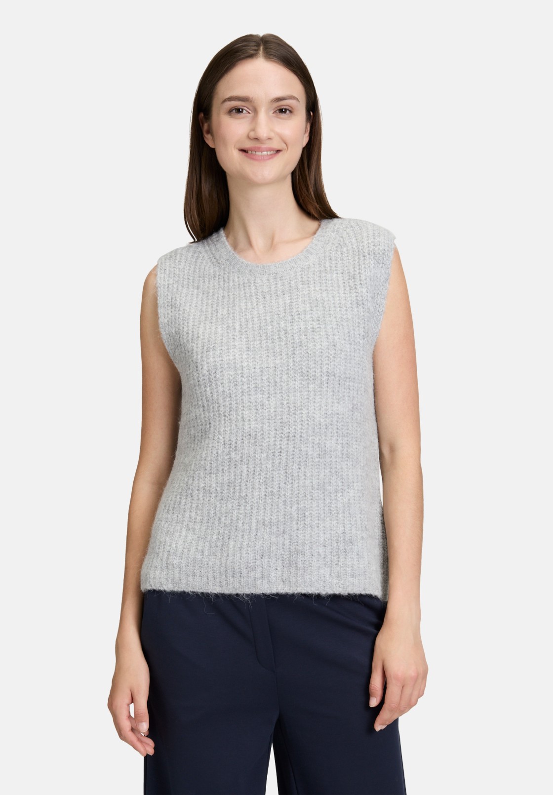 BETTY & CO Strickpullover ohne Arm